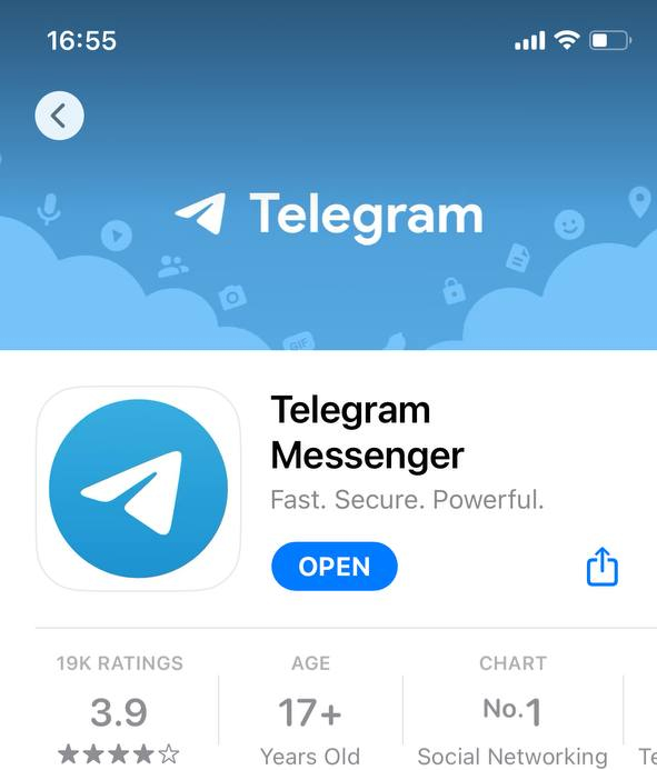 Download Telegram App